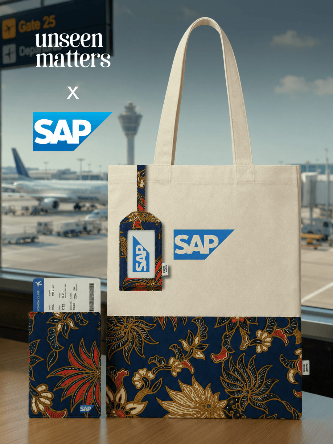 SAP x Unseen Matters custom corporate gift set