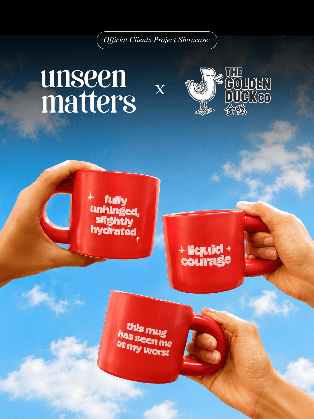 The Golden Duck Co. x Unseen Matters custom corporate gift set