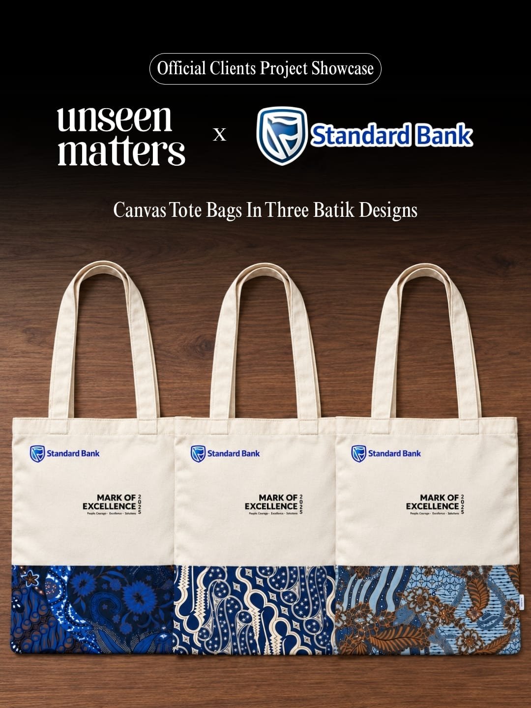 Standard Bank x Unseen Matters custom corporate gift set