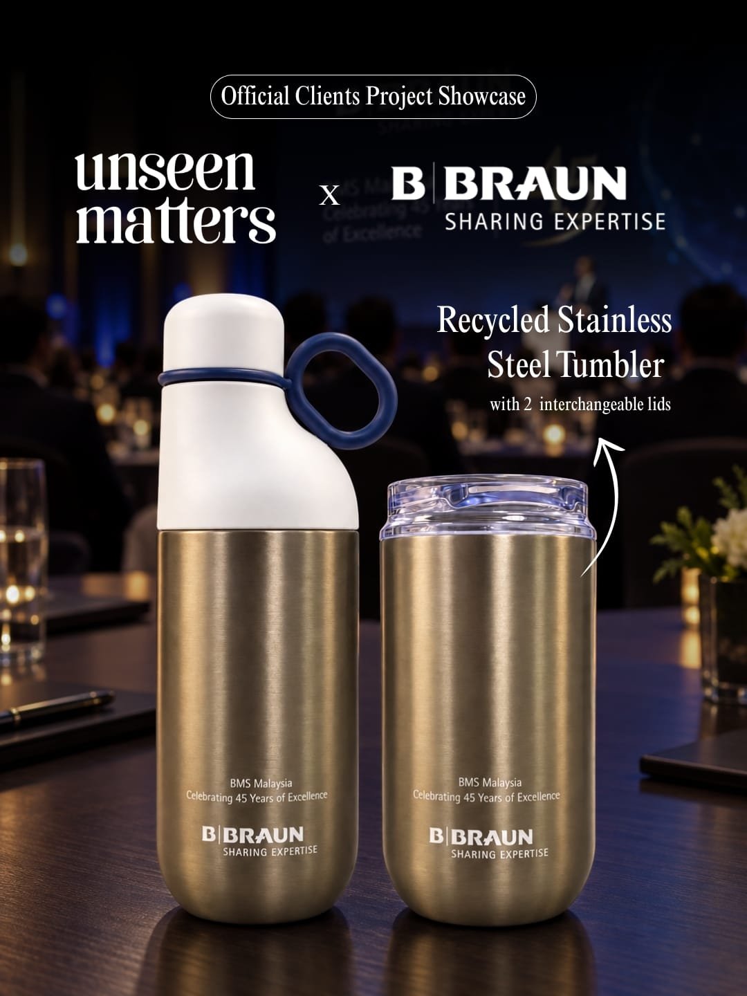 B. Braun x Unseen Matters custom corporate gift set