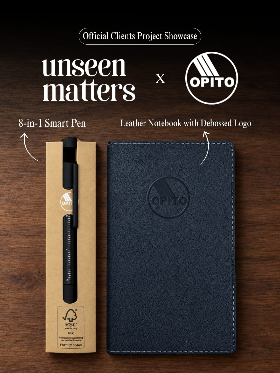 OPITO x Unseen Matters custom corporate gift set