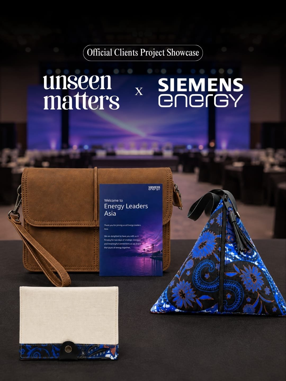 Siemens Energy x Unseen Matters custom corporate gift set
