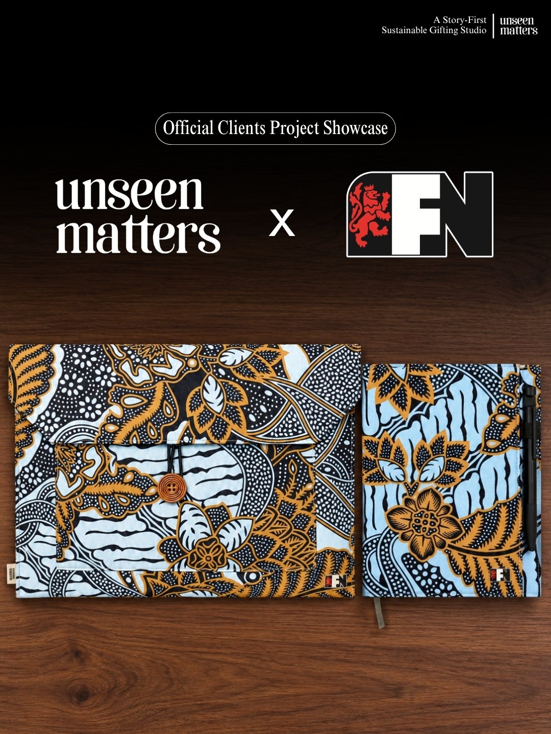 F&N x Unseen Matters custom corporate gift set