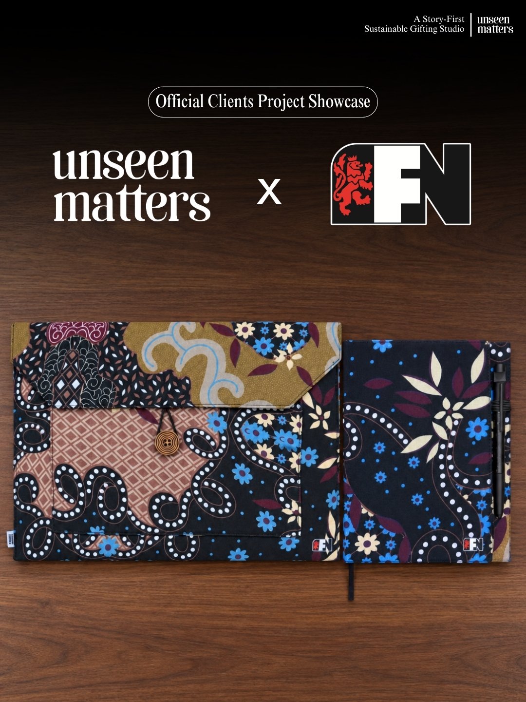 F&N x Unseen Matters custom corporate gift set