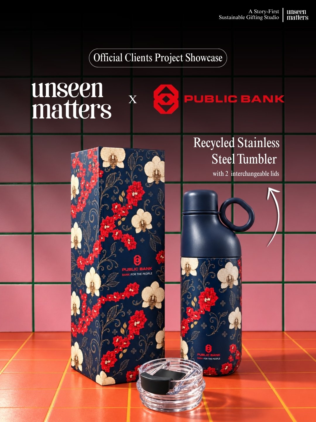 Public Bank x Unseen Matters custom corporate gift set