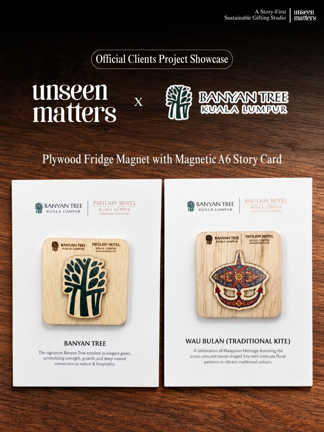 Banyan Tree x Unseen Matters custom corporate gift set