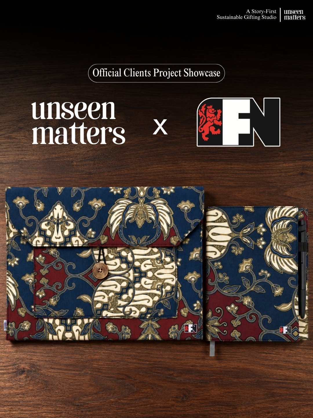 F&N x Unseen Matters custom corporate gift set